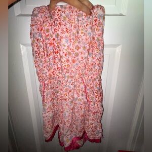 Poupette St Barth pink Romper